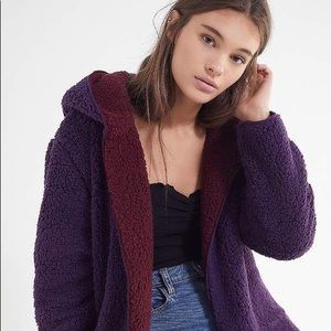 Urban Outfitters Carmella Cozy Reversible Teddy